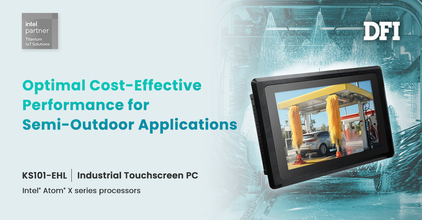 DFI Panel PC bietet Effizienz und Zuverlässigkeit für Anwendungen im Semi-Außenbereich